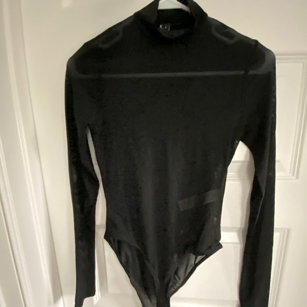 Forever 21 See-through Mesh Bodysuit (never worn)